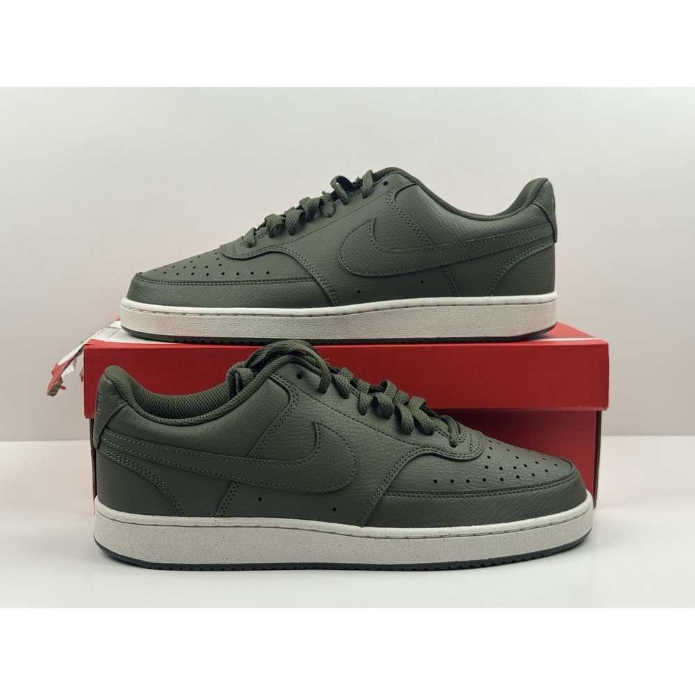 Nike Court Vision Lo‎ NN Sneakers Men's Size 10 Cargo Khaki DH2987-300